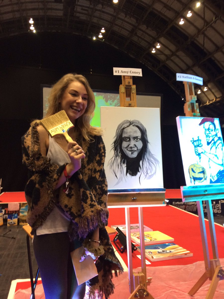 We have a champion!! Artist <a href="/AmyConey/">Amy Coney</a> wins at <a href="/ManTattooShow/">Manchester Tattoo</a> Well done Amy!!
