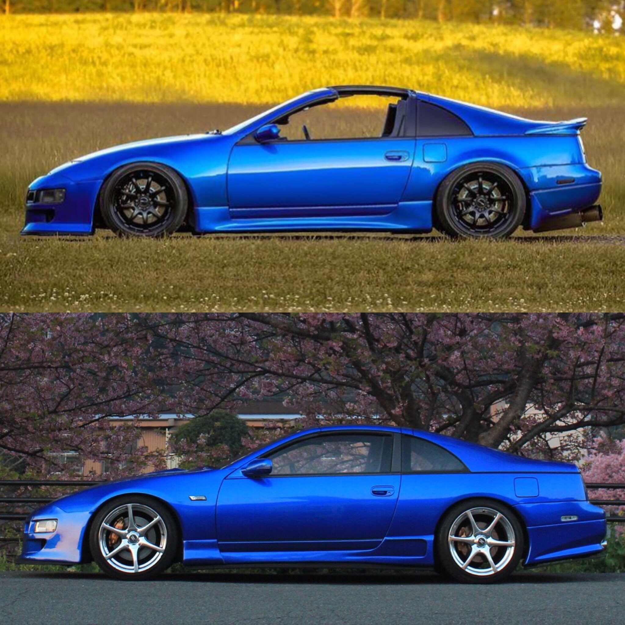 Shirimoji Z 良い機会なので 2シーターと2by2の比較画像を置いておきますね ご確認ください Z32 300zx T Co 33itpbel8d Twitter