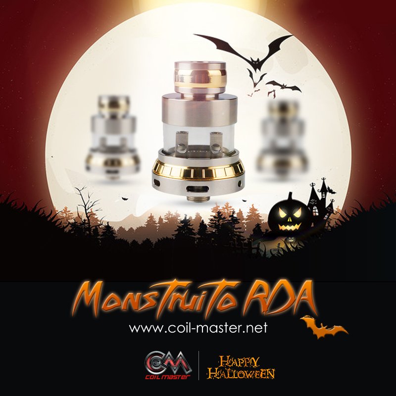 To celebrate #MonstruitoFlyingSaucer RDA release. We will hold a giveaway in our facebook, Don't forget to attend😆
#coilmaster #giveaway