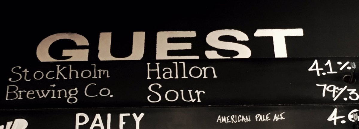 brewdogsoder's tweet image. We're so happy that @SthlmBrewingCo Hallon Sour is back where it should be...On draft