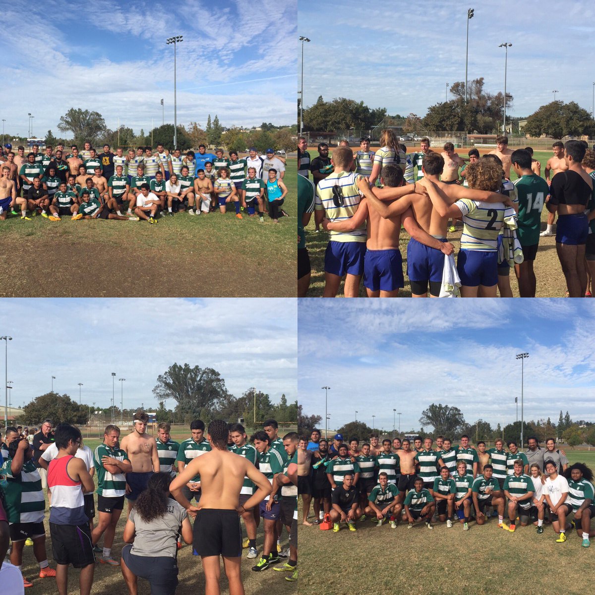 First scrimmage with UCSD for MiraCosta college rugby club! #rugby #community