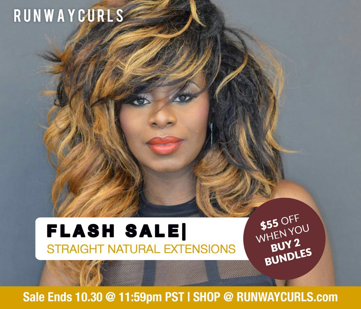 MushiyaTshikuka's tweet photo. FLASH SALE: Yes #runwaycurls #classiccollection #straightnatural is on sale!!! Save $55.00 when you buy 2 bundles. https://t.co/GkRBIeF0FF https://t.co/tyVLQyH2kv