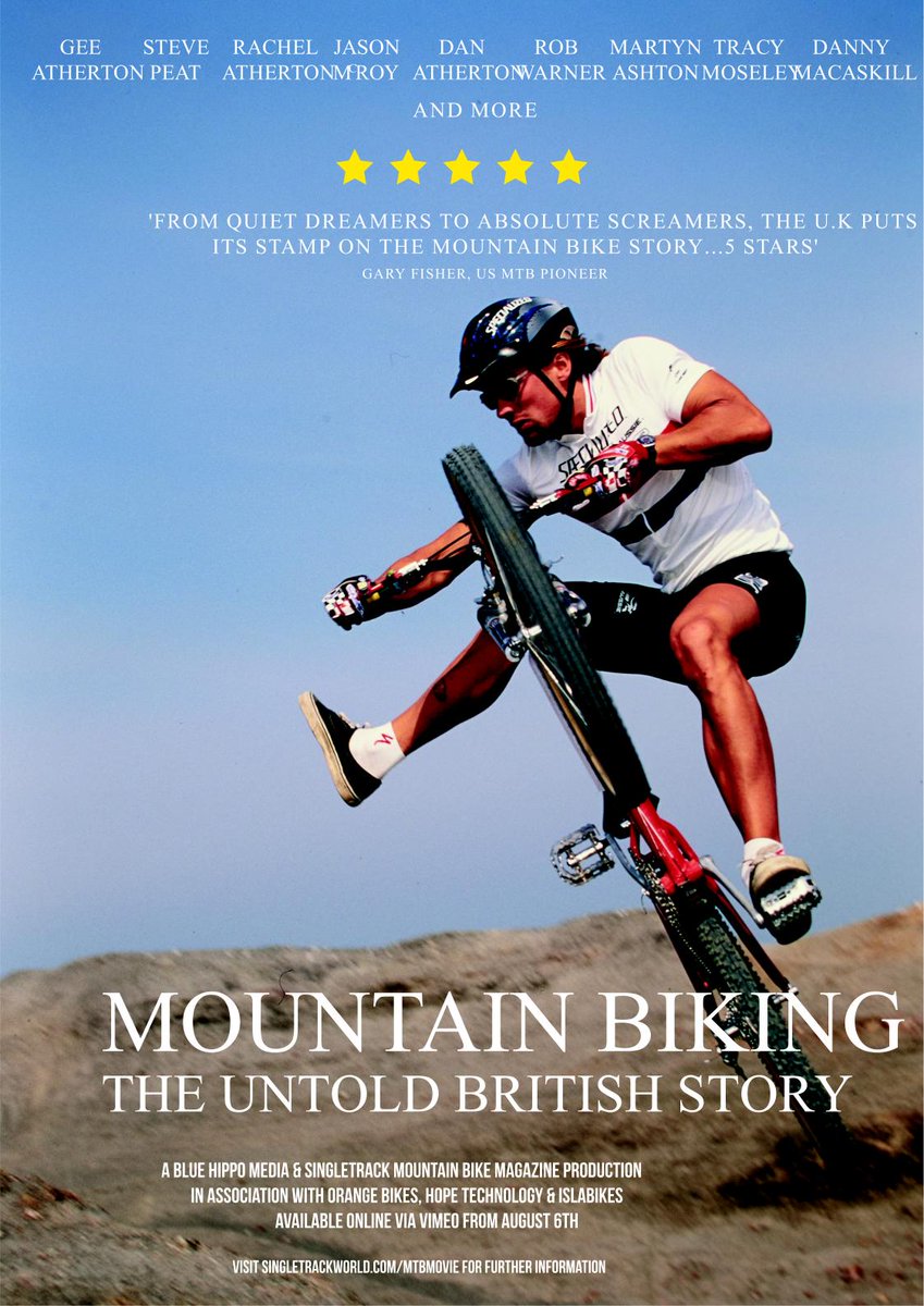 We are proud to be part of the MTB documentary. Watch the trailer here: ow.ly/o2Si305CWZF #mtbmovie <a href="/pippiper/">pippiper</a> <a href="/singletrackmag/">Singletrack Magazine</a> #mtbe