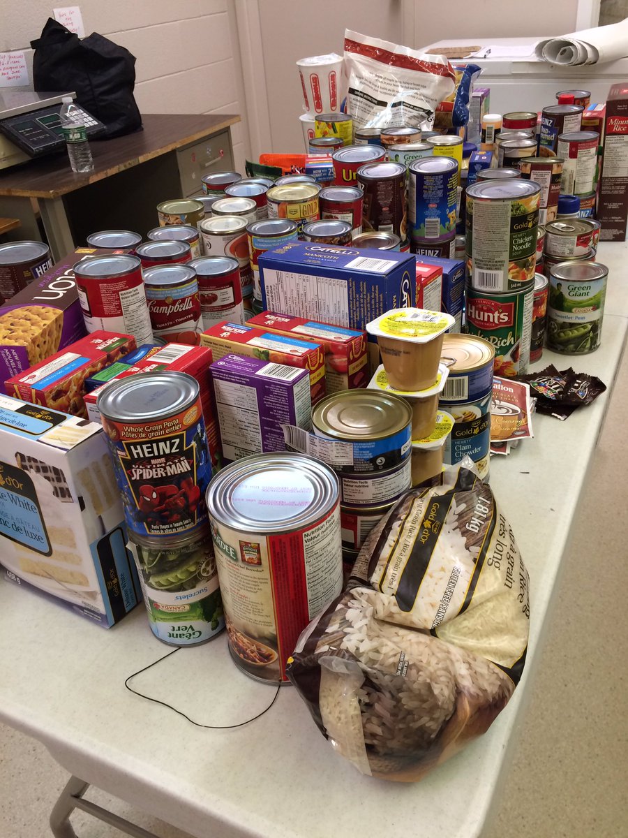 Thanks to all the Harvest Festival and Haunted Forest Run participants for the generous donations to the Wynyard Food Bank!
