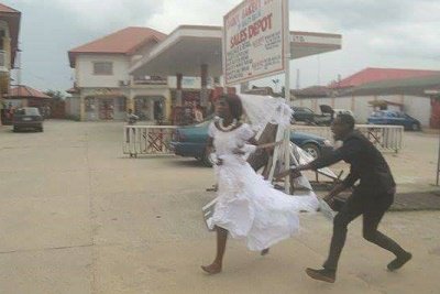 It’s drama in Delta State as a wedding reception ended half-way, as the bride announced she was no longer interested in the few-hours-old marriage.