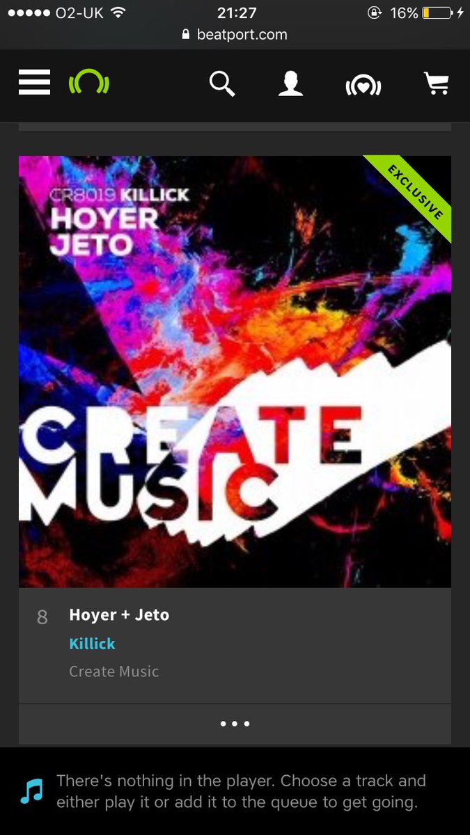 JoshBaileyDJ's tweet photo. Hitting number 8 in the Top Ten Releases on Beatport 

The debut from @WeAreKillick 👏🏽@CreateMusicRec
https://t.co/YgX3KcrdJZ 
#music #tech https://t.co/ULLJsMdiZ8