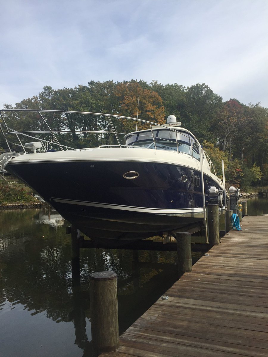 Rob_Jerome's tweet photo. @SeaRayBoat Thank you for another great season in the sun.  Goodnight pretty lady. Sleep well and I'll see you in April! https://t.co/7DE7EAVSLf