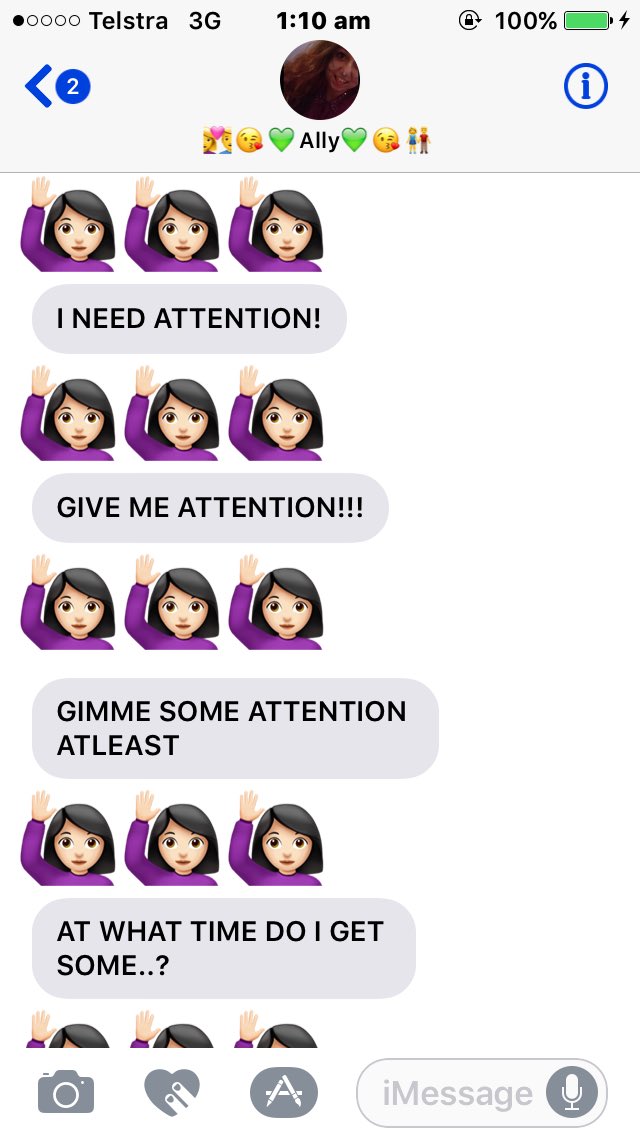 CoreyAlly's tweet photo. When she sends you cute texts @AllyAndCorey https://t.co/qBqFctkafg
