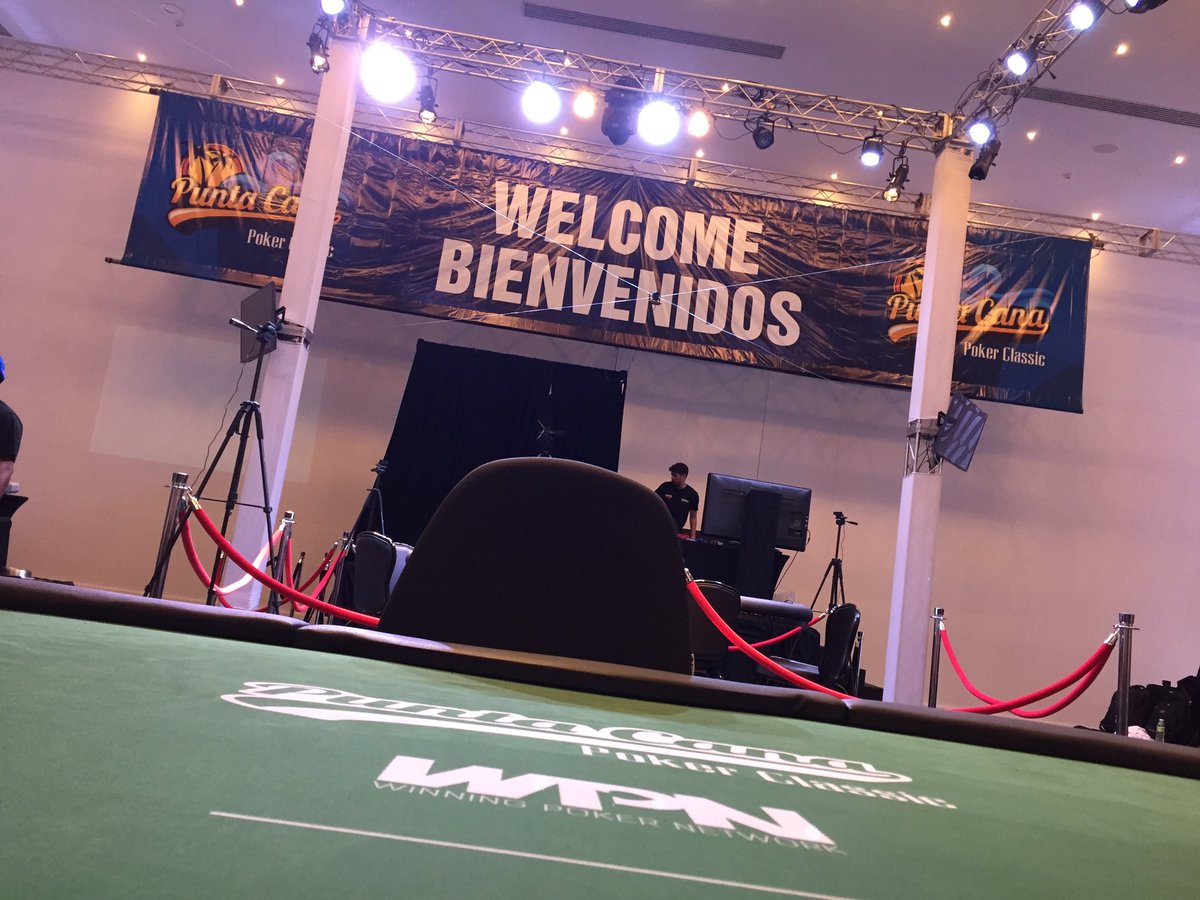 ACR_POKER's tweet photo. #PCPC16 We are ready to our final table. Don't miss all the action LIVE with Warren Karp and @DougPolkPoker https://t.co/sh4znNhtb9
