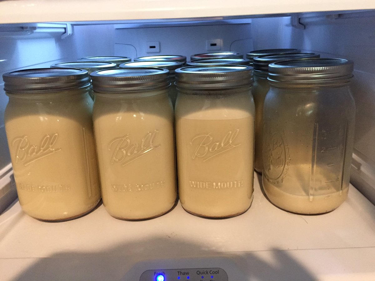 jon_4st's tweet photo. Time for this year's @altonbrown eggnog! Had to drink a quart to ensure quality. #ABgrams https://t.co/iG9oAM8tcE