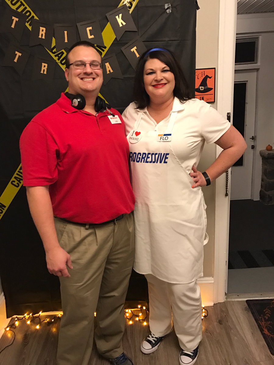 Kim_Trout's tweet image. @ItsFlo Happy Halloween from Aston, PA! #ItsFlo #Progressive #ItsJakeFromStateFarm