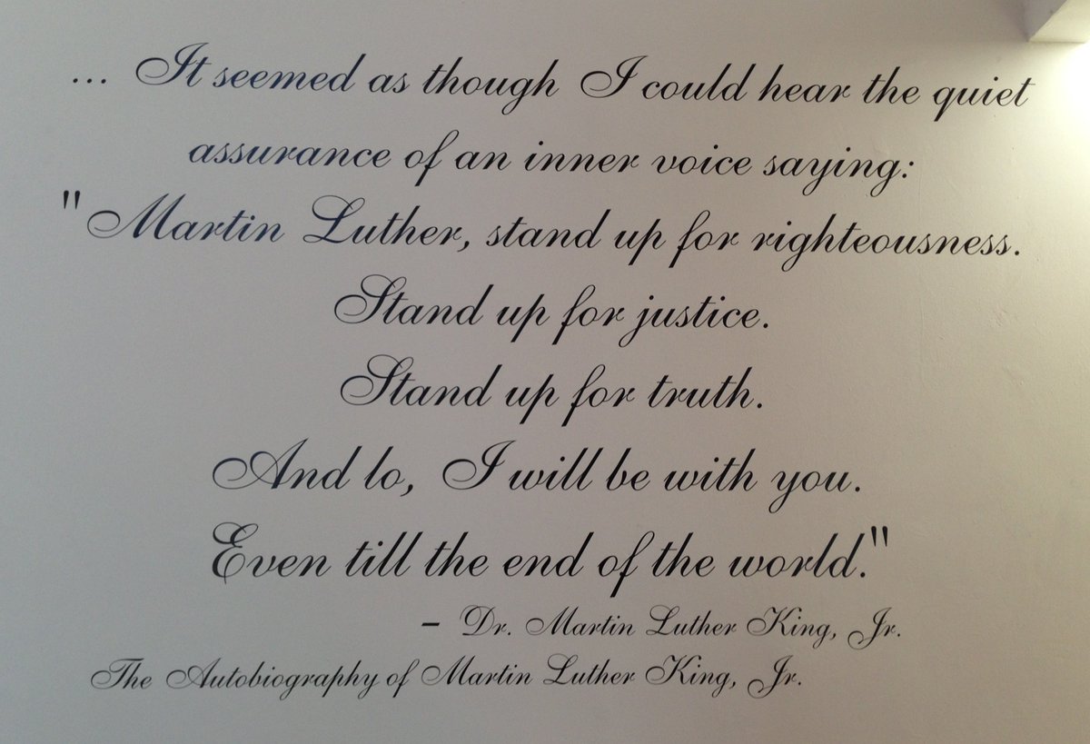 RakeshMohanEval's tweet photo. Ended #eval16 w/a visit 2 @TheKingCenter 4 inspiration. Words of #MLK could guide evaluators 2 do the right thing in tough situations. #eval https://t.co/Sdk1CHuXYt