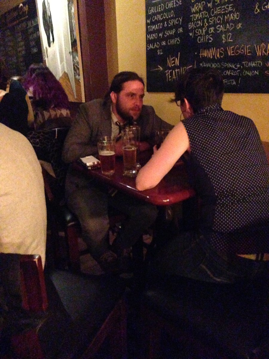 TOPoetrySlam's tweet photo. When poets go in...with afterparty convo #CFSW2016 https://t.co/LtEiycucyi