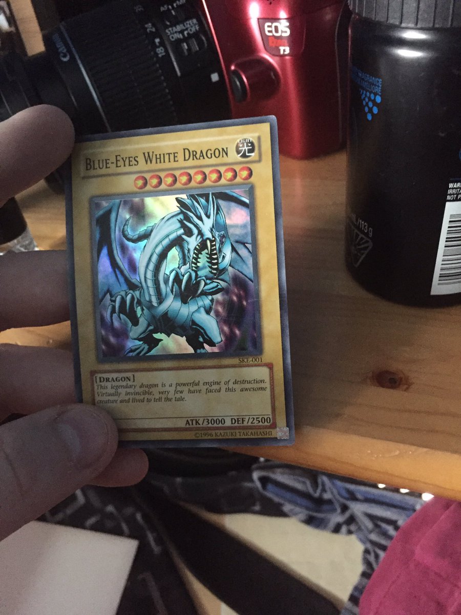 Matt On Twitter Just Found A Blue Eyes White Dragon Stuffed Into