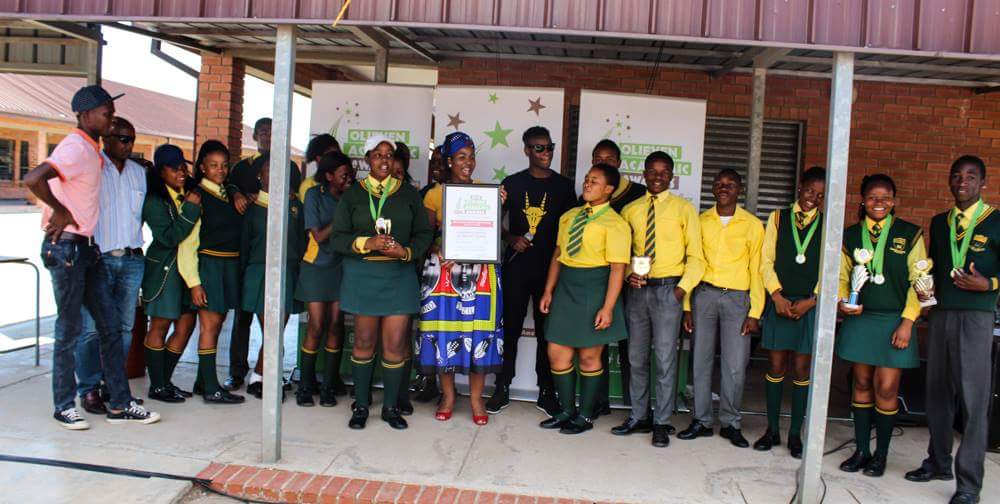 TrainingMGS's tweet image. #OAA2016 School of the year is Olievenhoutbosch Secondary School.

Well done!  #MGSTraining, #EducationCannotWait
