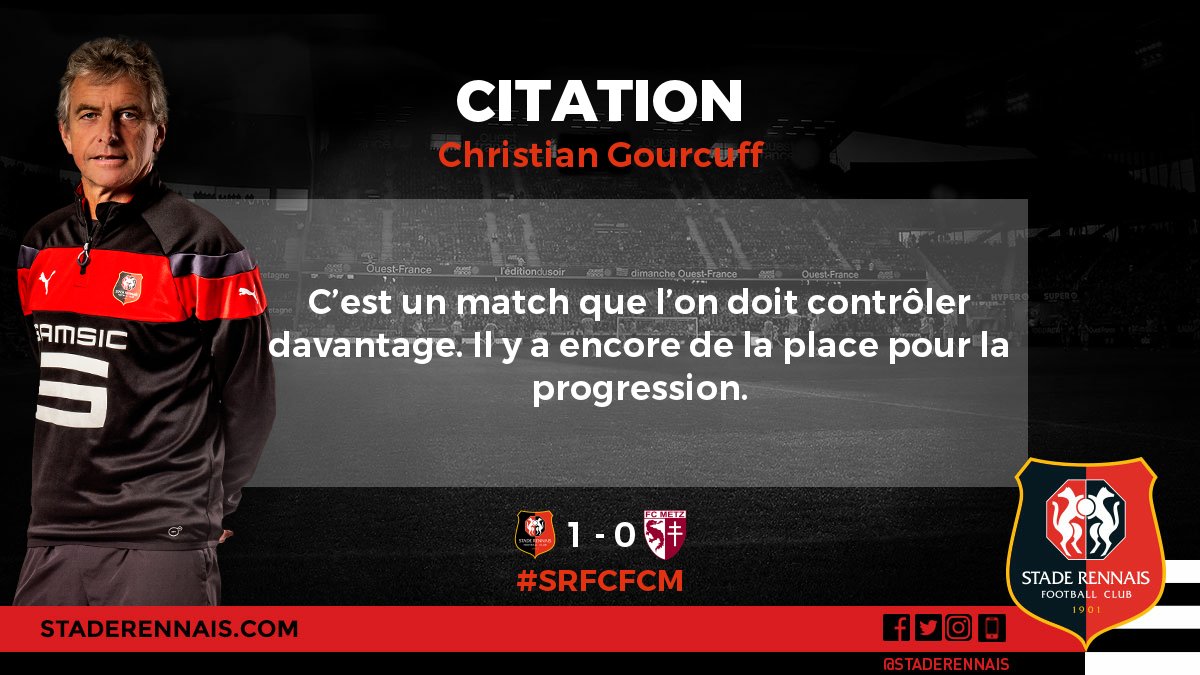 Stade Rennais F C Srfcfcm 1 0
