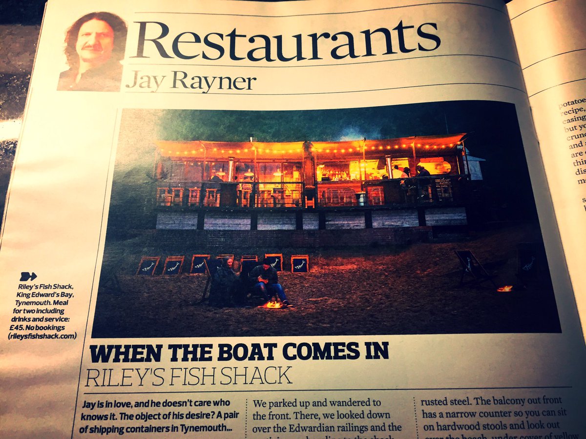 wylambrewery's tweet photo. CRACKING REVIEW... in today's @ObsMagazine for our friends and @steamerevent partners @rileysfishshack ... well done guys proper proud x https://t.co/FrfQ1gHzSe