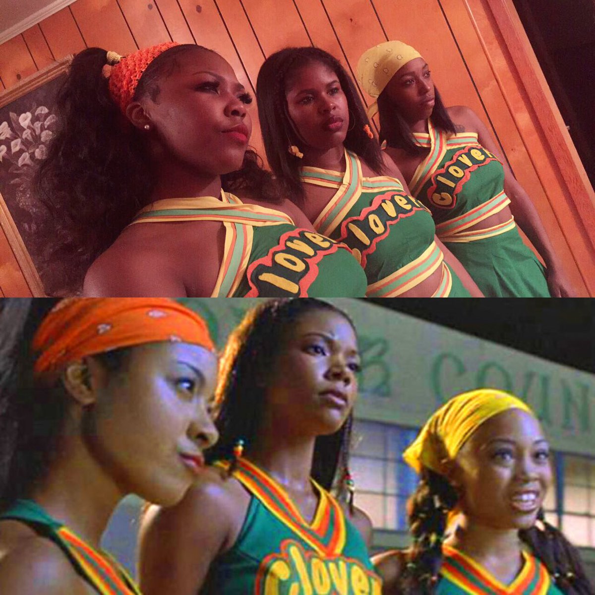 BEEyou_TEEful's tweet photo. #Clovers #TribDashians #EastCompton 😈💛💚 https://t.co/FPrbUHYaYI