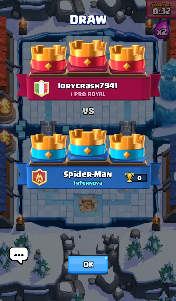 JokerJeevith's tweet photo. Crazy 3 crown draw! @ClashRoyale @ChiefPat @GaladonGaming @MOLT_YT @nickatnyteYT https://t.co/culYgkBELe