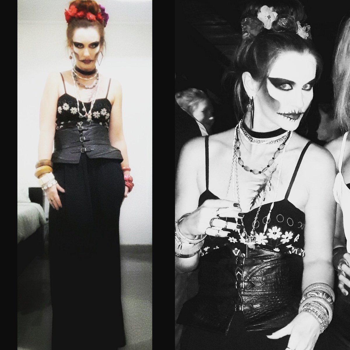 Always there for your #halloweencostume ideas! 🎃🌹🕸🕯👿 <a href="/handsofoizo/">Hands of Oizo</a> #leatherwaistbelt #voodoodoll  #HappyHalloween