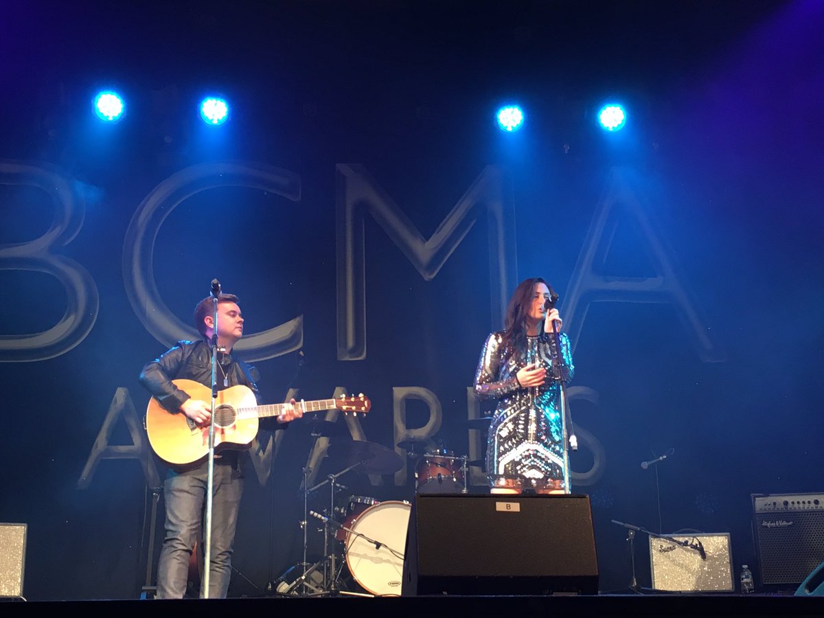 CountryLineRad's tweet photo. It's @LukeandMel at the #BCMAwards https://t.co/6hsgqe8eO2