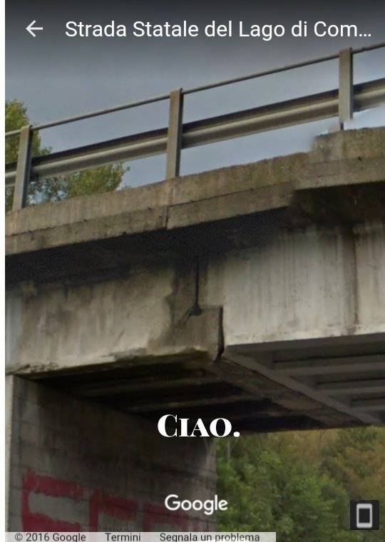 KhronosOne's tweet photo. #ss36 #sp49. A giugno era così  ( by #GoogleMaps) https://t.co/iZIQe3K5eD
