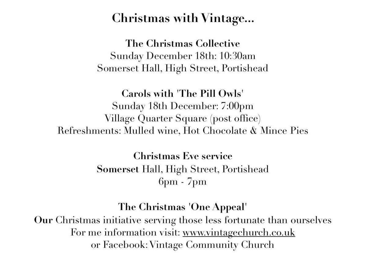 Christmas at Vintage