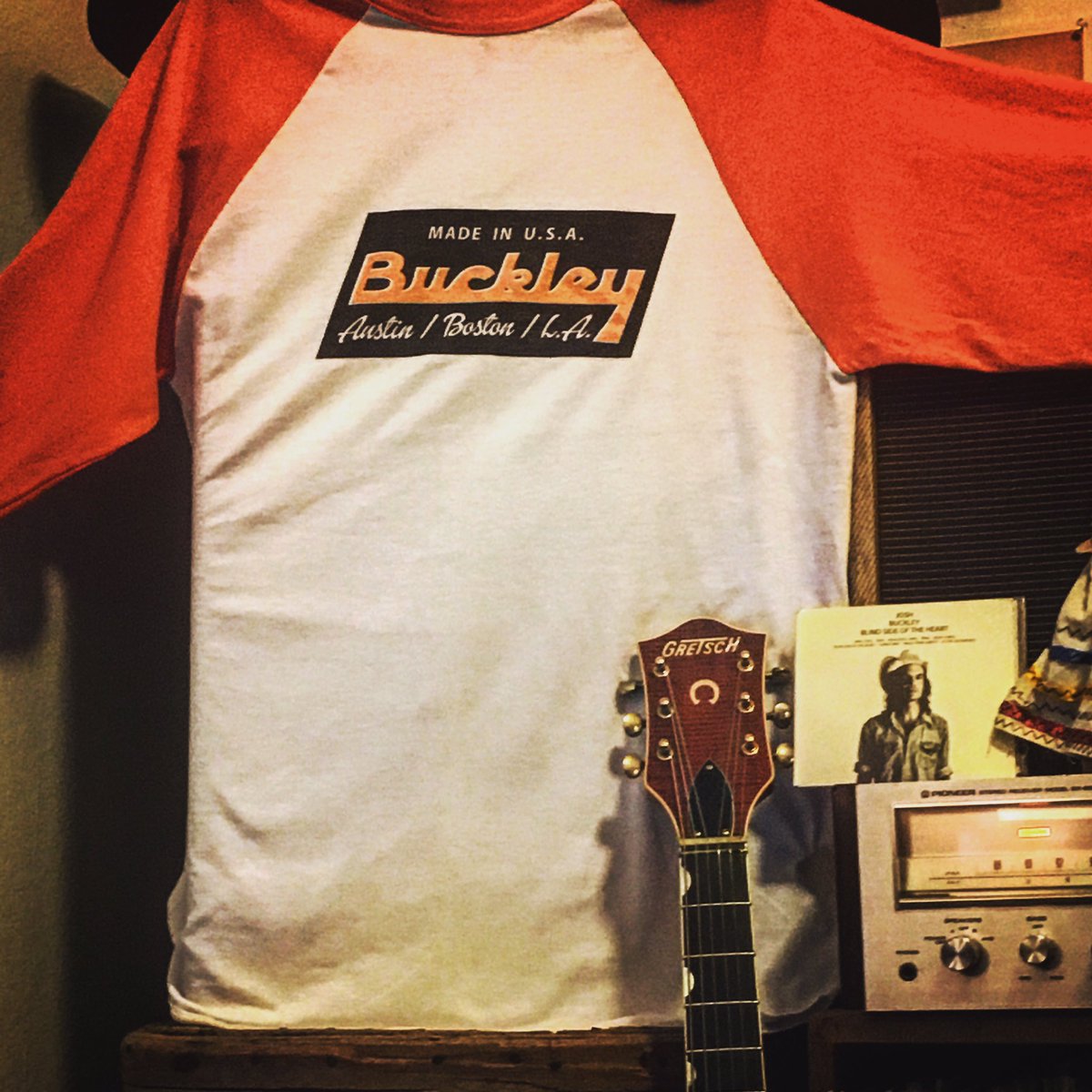 BuckleyMusic's tweet photo. @BuckleyMusic got new merch 
Baseball T's S/ML/XL 
https://t.co/WCw6T08JpW https://t.co/l0H9Xu4K9Q
