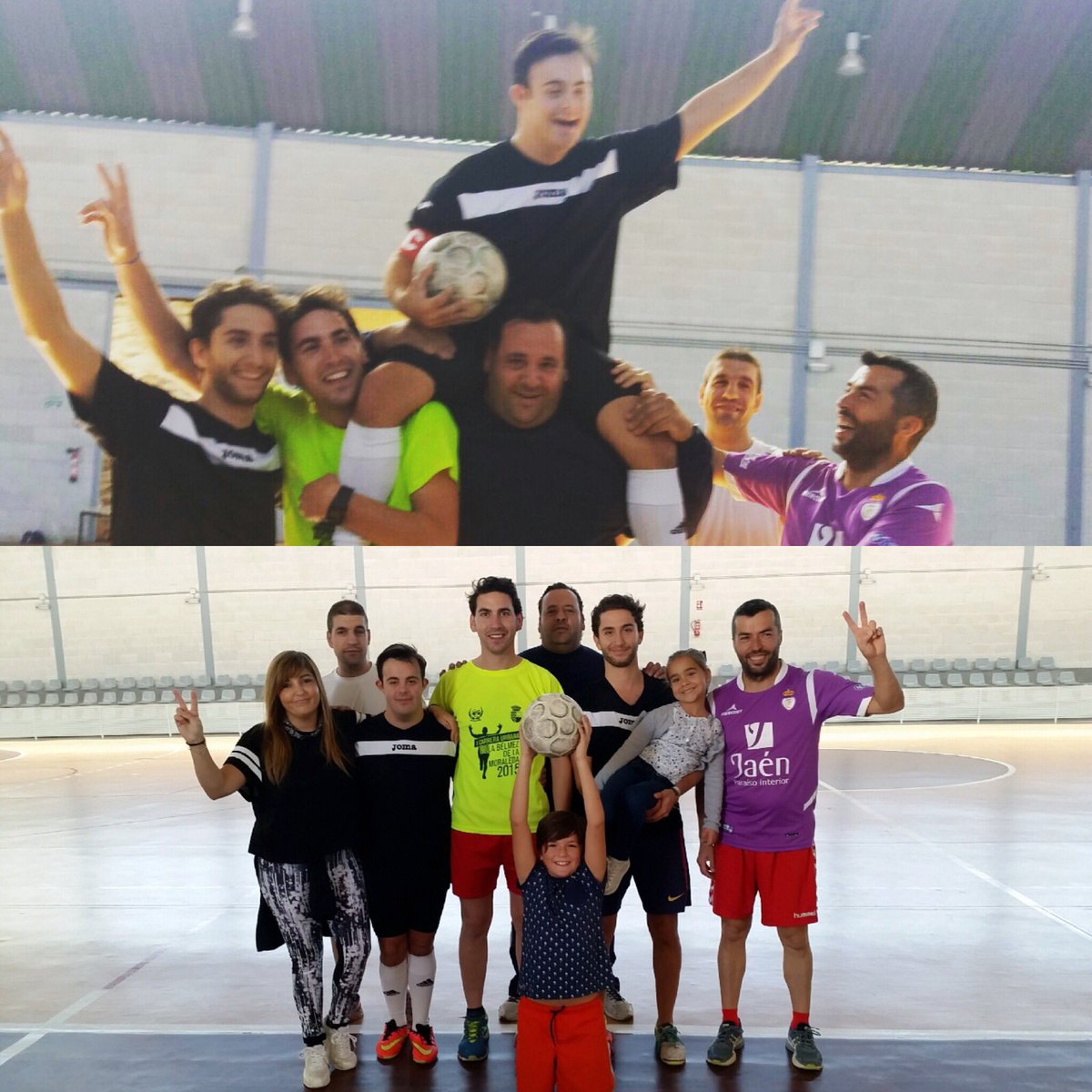 Buen día de fútbol con amigos!! Gracias