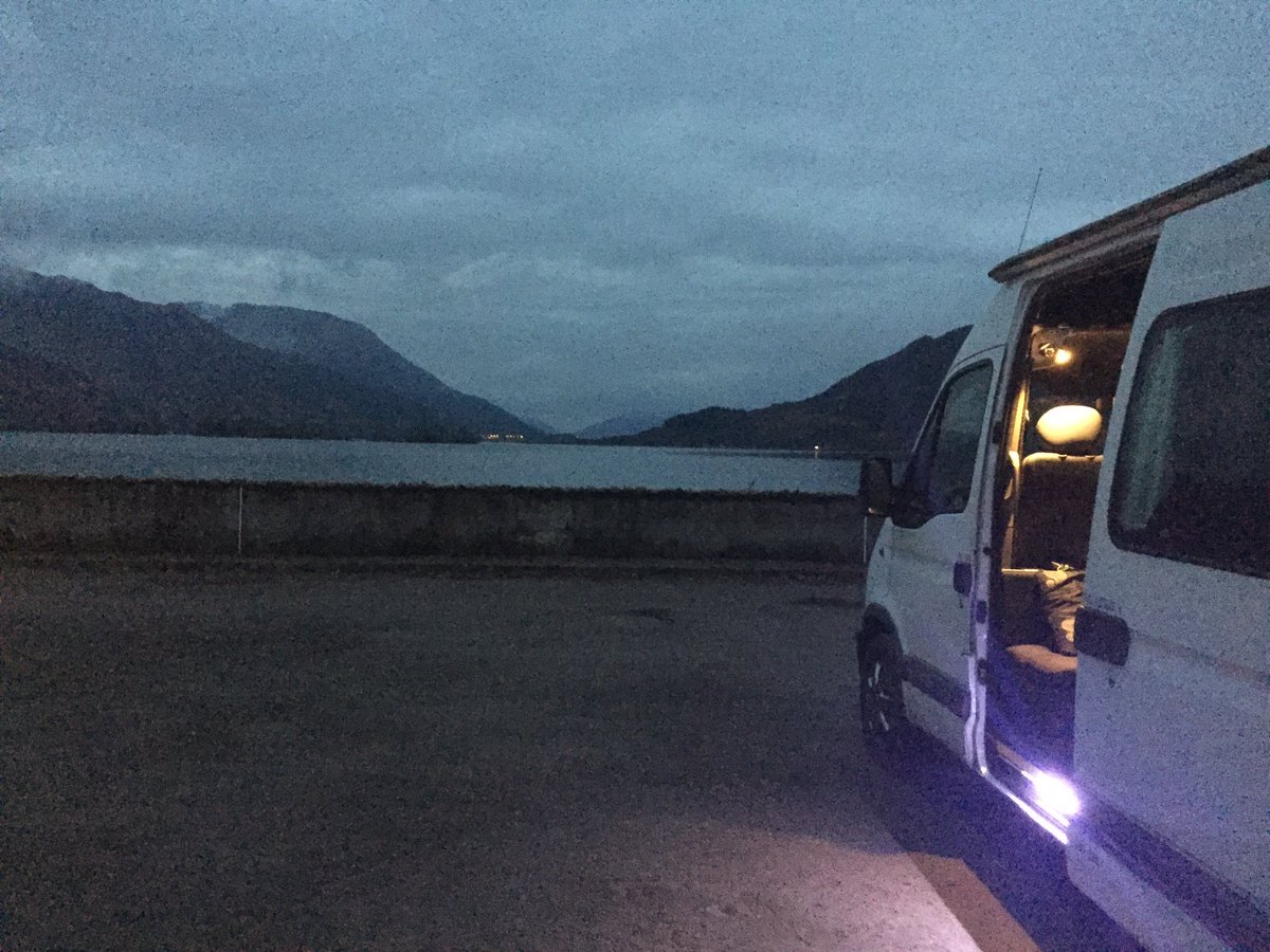 Glencoe and loch leven tonight #vanlife #motorhome #getoutside vanlifers.co.uk/blog