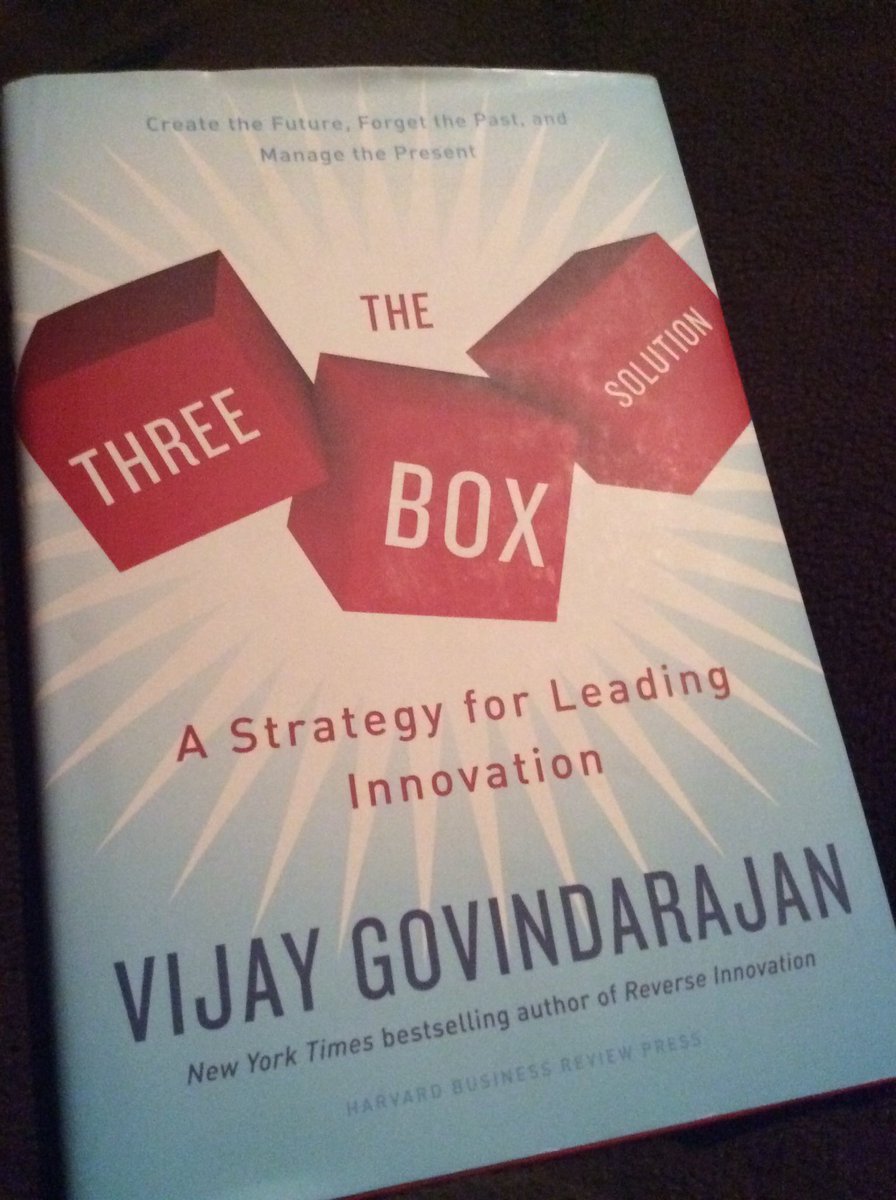 LesleyArens's tweet photo. "Unanswered questions are better then unquestioned answers"
From #TheThreeBoxSolution about managing the present while building the future https://t.co/LxvQwK6GpQ