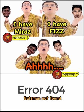 AnthonyPurifica's tweet photo. Now #Bangladesh Bowlers are Dangerous 💀⚠️
#MehediHasanMiraz🐯 #Mustafiz🐯 #Fizz #CutterMaster https://t.co/hfJxYDpxXx