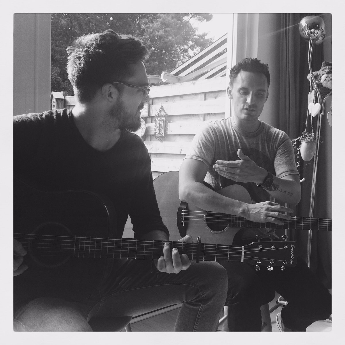 Couple of weeks ago! @jamescottriall and <a href="/guyjonesuk/">Guy Jones</a> played live @ the Livingroom ❤️love