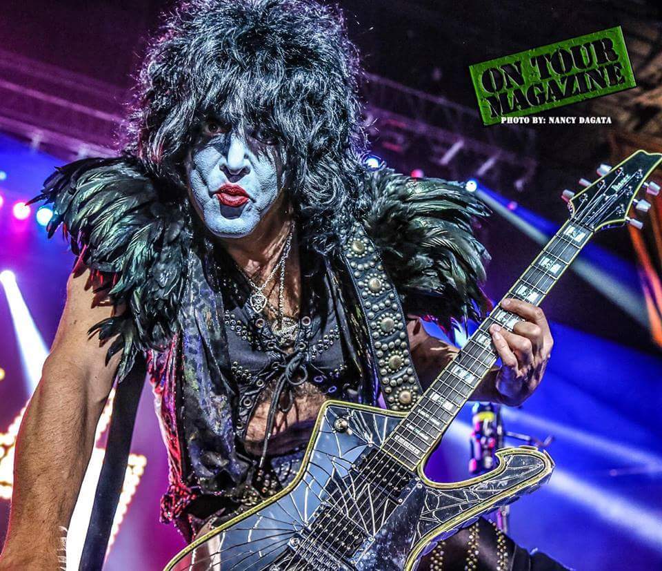 OnTourMagazine's tweet photo. Last night we covered Kiss in Uncasville, CT. Great shot of Paul by our photographer Nancy Dagata. #Kiss #KISSarmy # ontourmagazine https://t.co/vg7p05eki9
