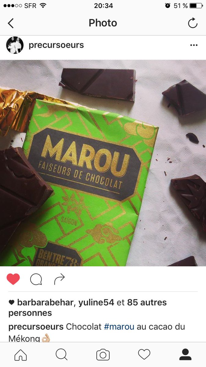 precursoeurs's tweet photo. Le chocolat #Marou sur le #JTFrance2 , on en parlait déjà https://t.co/jh2OpuEMfi https://t.co/KaLhCrCCDD
