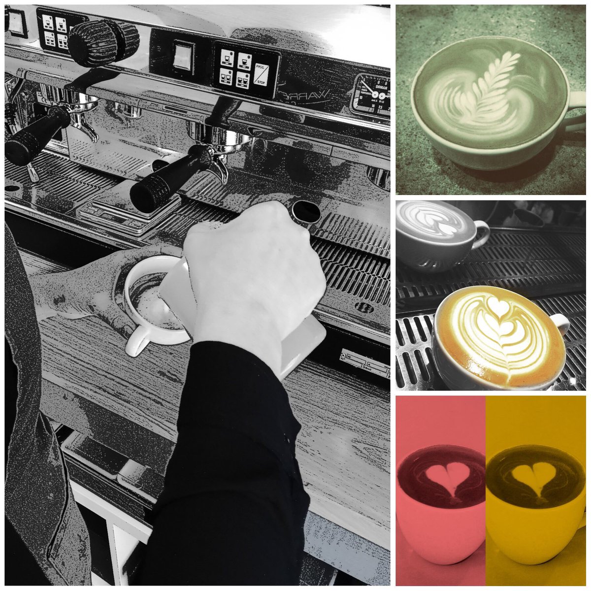 BSI_IRL's tweet photo. Advanced latte art classes are just one of the many courses coming soon to  BSI #baristatraining #cork #ireland https://t.co/wtFjdi754R