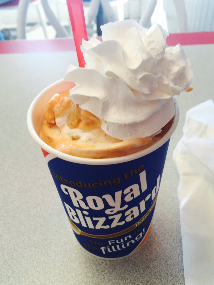 RTtheBEST's tweet image. Pumpkin Pie Blizzard