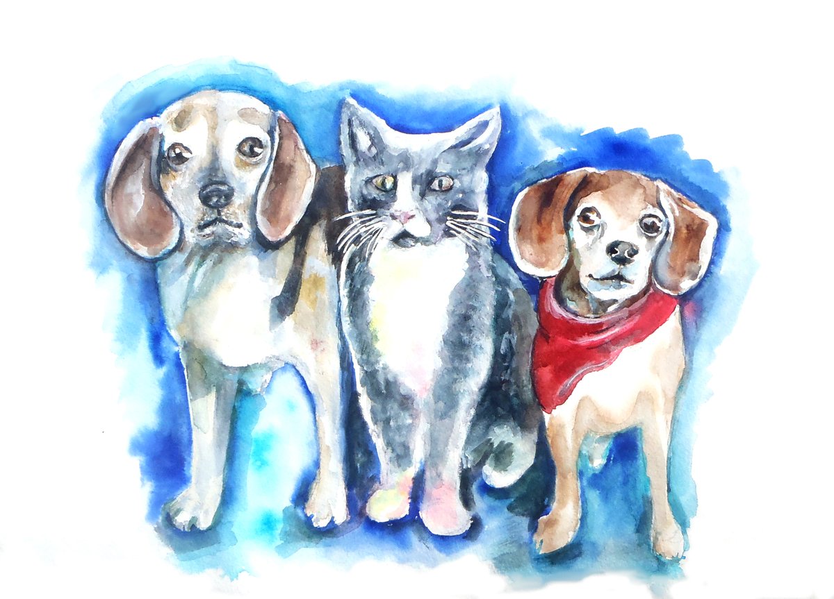 emmakaufmann's tweet photo. Order your #petportraits for #christmas!

 https://t.co/YC6HYmmZXp 

 #ladiescoffeehour #crafthour #craftbuzz #87RT #flockb #etsychaching https://t.co/epGzOWsb9H