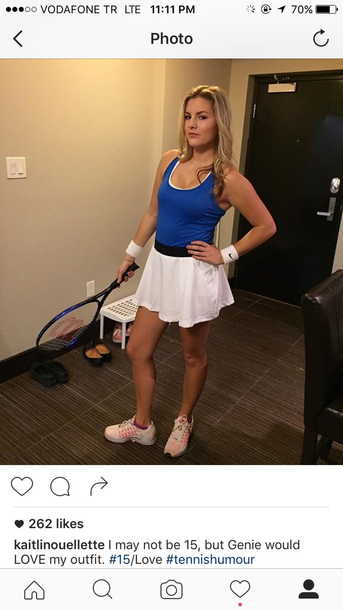 geniebouchard tweet picture