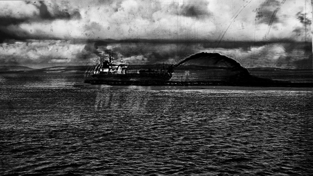 ProjectOrcades's tweet image. Test Dredging (west of Shapinsay) / Rik Hammond 2016 #ProjectOrcades #Orkney #island #islands facebook.com/ProjectOrcades/ #art