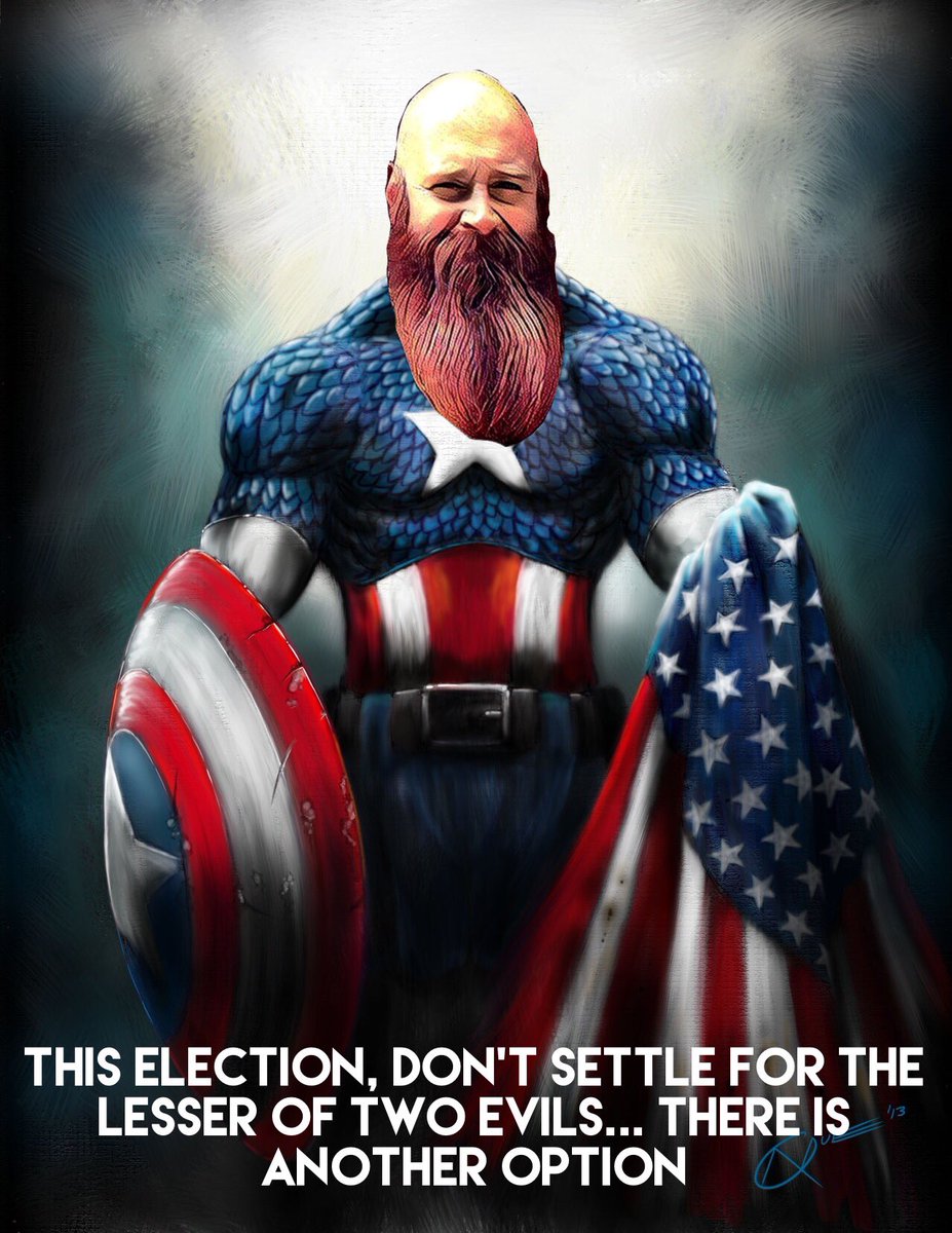 PresidentBeard's tweet photo. We CAN do this! #electthebeard #2016Election #WriteInHartnell #Hartnell4President #LowerTaxesMoreBeards #MakeAmericaBeardedAgain -BH https://t.co/QpeXhOcMi6