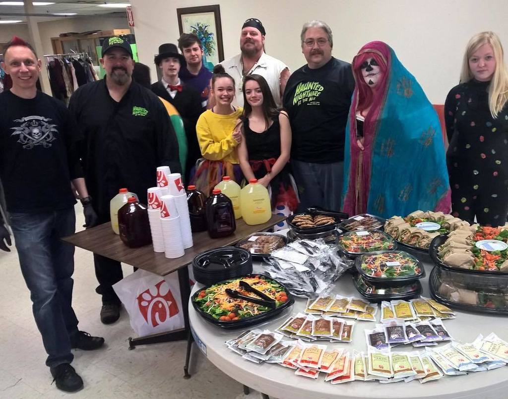 HUGE THANKS to <a href="/cfalynnwood/">Lynnwood Chick-fil-A</a> for the awesome spread for our cast and crew last night! ift.tt/2dTnVRx