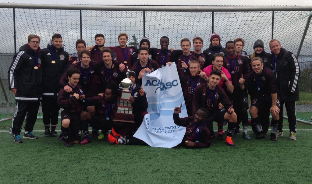HC_Hurricanes's tweet photo. Presenting your 2016 Men's Soccer Conference Champions. Well done @CanesMSoccer #FortMacBound https://t.co/6c6txjrNQQ