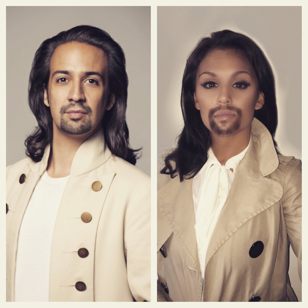 BriMarcantoni's tweet photo. @Lin_Manuel --- I think your pants look hot, I like you a lot.... so much so that I was you for Halloween #notthrowingawaymyshot #Hamilween https://t.co/czaeeNbzRY