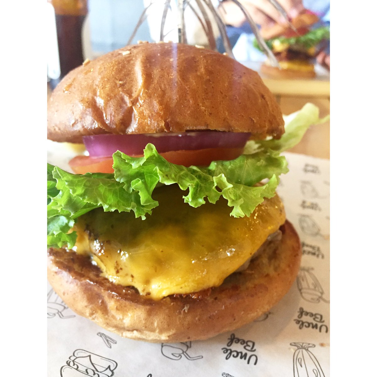 Bacon Cheese Burger en <a href="/uncle/">uncle</a>.beef (av. terranova 1446) #delicioso #burger #unclebeef