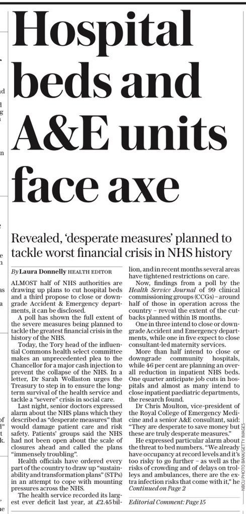 skwawkbox's tweet photo. Proof: Govt’s #NHS ‘desperate measures’ planned since at least 2010 https://t.co/hOuseTw4gi https://t.co/ICuPSPi1oo