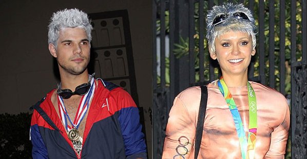 enews's tweet photo. Oh jeah, Nina Dobrev and Taylor Lautner went there... https://t.co/penB4Ol1fl https://t.co/lQ5RFb8dz3