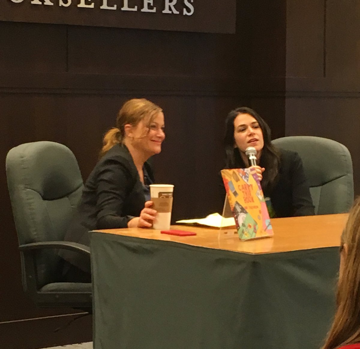 Barnes Noble Events The Grove On Twitter Guest Moderator Amy