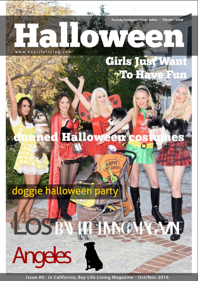 RealShannaOlson's tweet photo. Thank you #BayLifeLiving Magazine for this article!! #Magazine #halloween #Dogmom #ShannaOlson #BeverlyHills90210 #DonnaSpangler #Petmoms https://t.co/CPN0J3L7Et