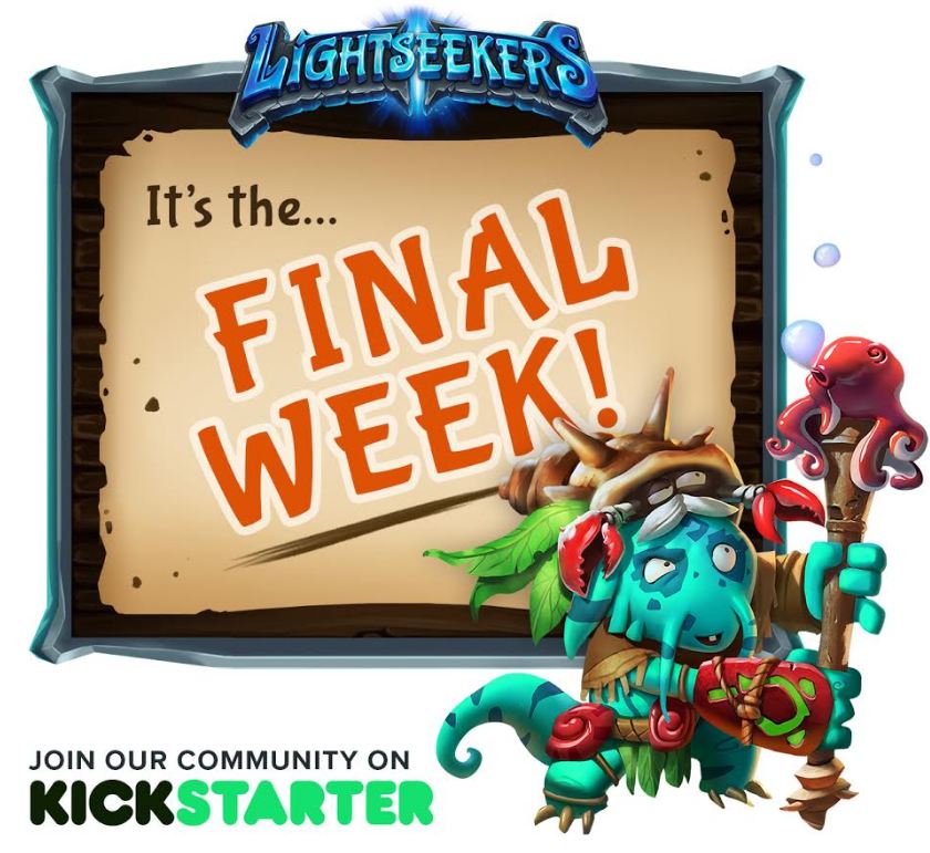 lightseekers's tweet photo. Get ready! Our #Kickstarter has now entered the final week! https://t.co/AXFjFzvKZ3 https://t.co/UhQ9cOJo3y